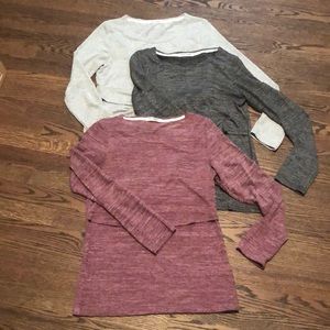 Nursing Top Long Sleeve Bundle